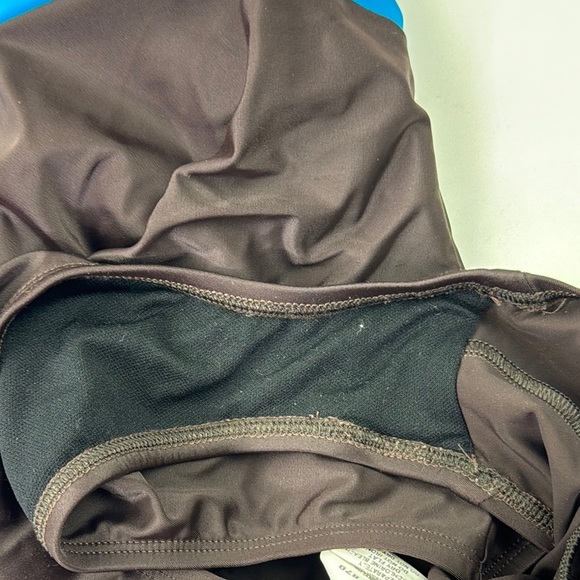 Speedo Women's Brown and Blue One Piece Swimsuit size 12 - Picture 3 of 11